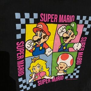 Super Mario T-Shirt Graphic Men's large